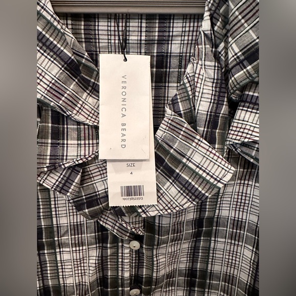 Veronica Beard Itha blouse NWT SZ4 - Picture 6 of 9